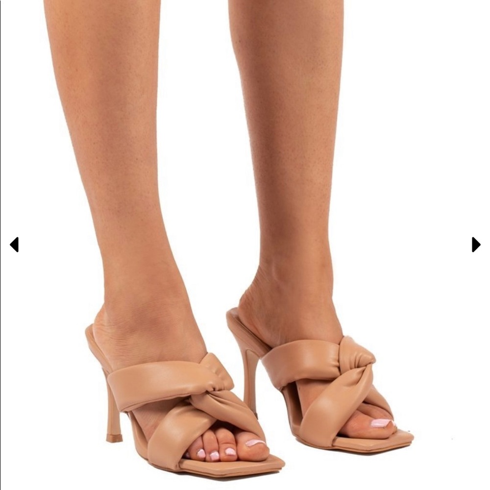ASOS • Peachy Mules • Size 8